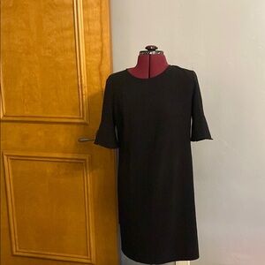 LOFT Black Long Sleeve Dress